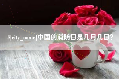 荆州中国的消防日是几月几日？