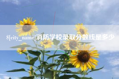 荆州消防学校录取分数线是多少