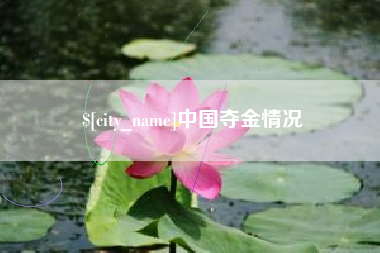 荆州中国夺金情况