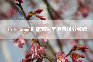 荆州消防救援学院四川分数线