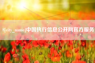 荆州中国执行信息公开网官方服务