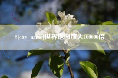 荆州世界地图放大100000倍