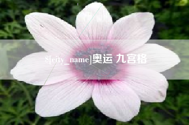 荆州奥运 九宫格
