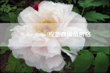 荆州应急救援员价格