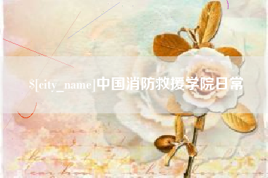 荆州中国消防救援学院日常