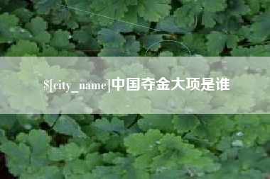 荆州中国夺金大项是谁