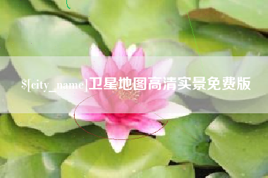 荆州卫星地图高清实景免费版