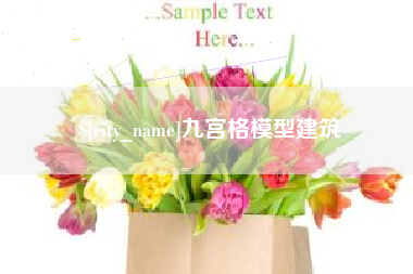 荆州九宫格模型建筑