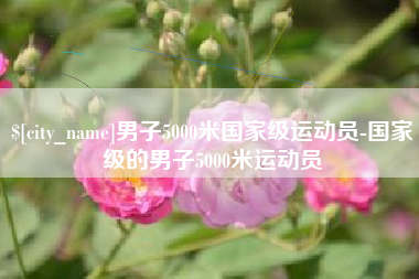 荆州男子5000米国家级运动员-国家级的男子5000米运动员