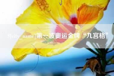 荆州第一波奥运金牌“九宫格”