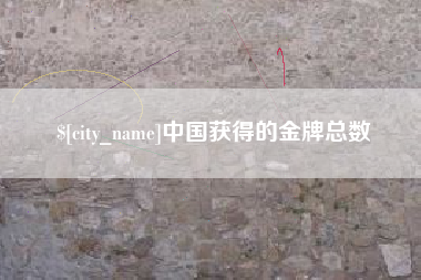 荆州中国获得的金牌总数
