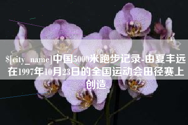 荆州中国5000米跑步记录-由夏丰远在1997年10月23日的全国运动会田径赛上创造
