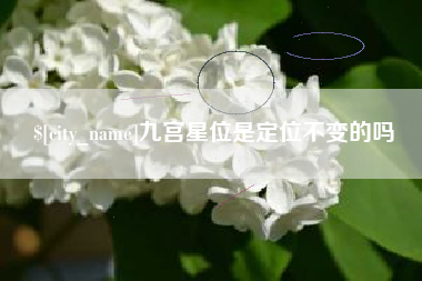 荆州九宫星位是定位不变的吗