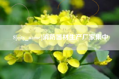 荆州消防器材生产厂家集中