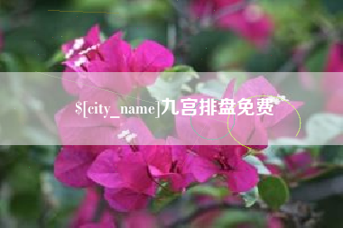 荆州九宫排盘免费