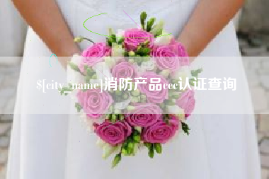 荆州消防产品ccc认证查询