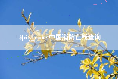 荆州中国消防在线查询