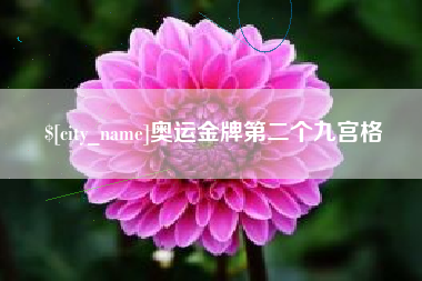 荆州奥运金牌第二个九宫格