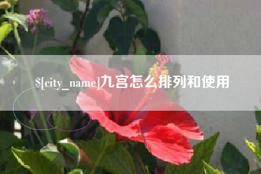 荆州九宫怎么排列和使用